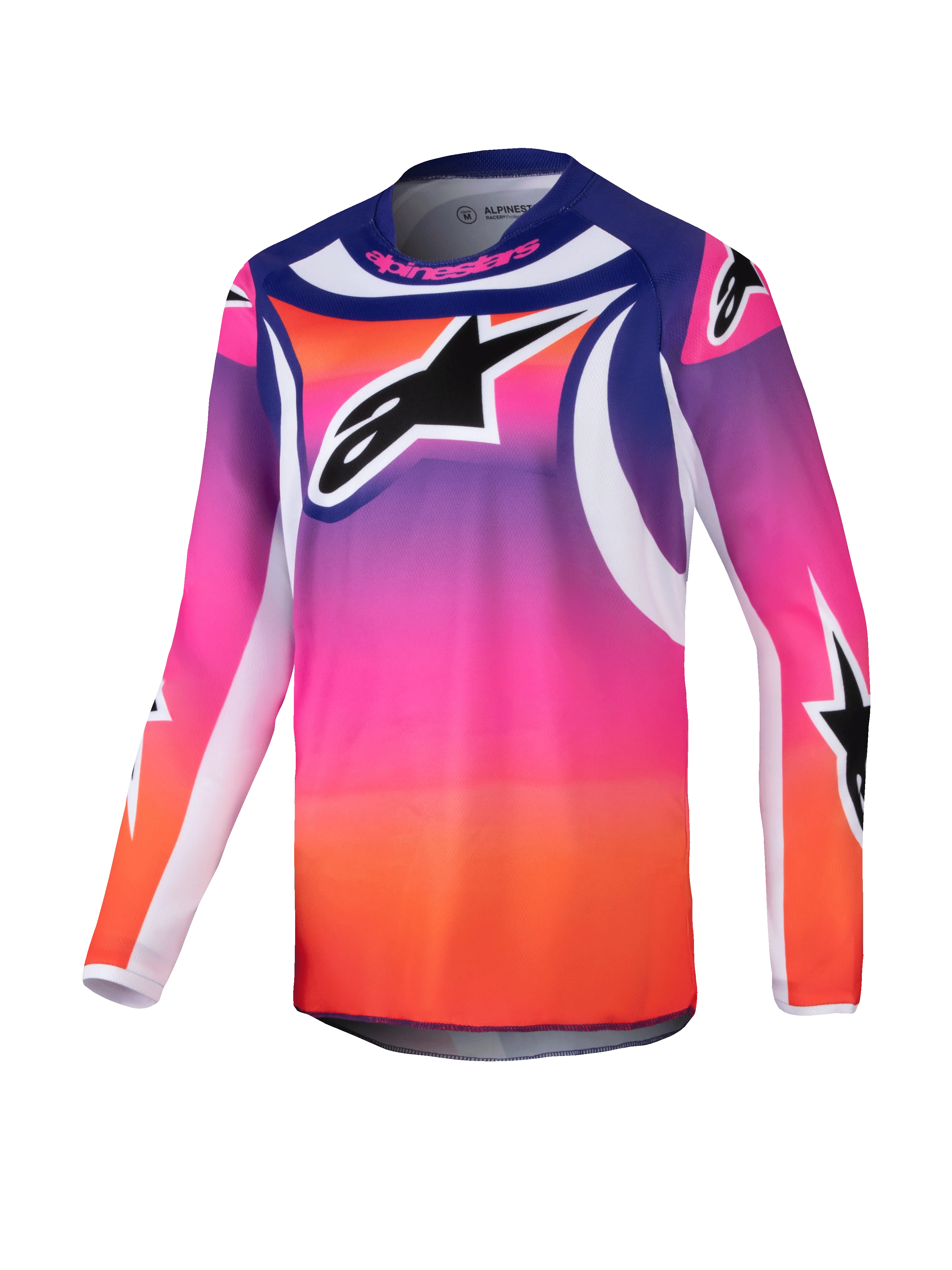 2025 Alpinestars Youth Racer Wurx Jersey Multicolor White