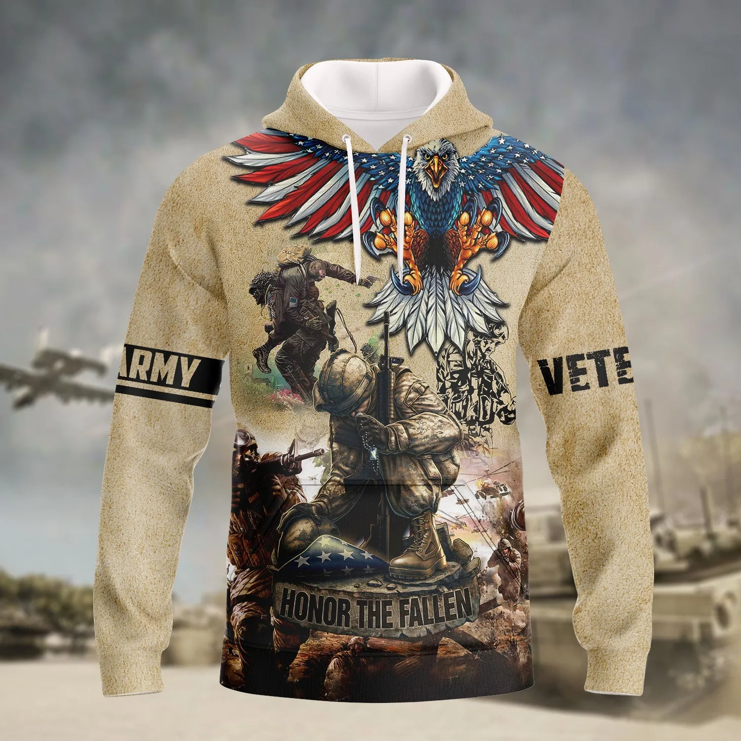 3D Print Usa Veteran Shirt Men, Honor The Fallen Hoodie, Veteran Clothing, Veteran Gifts