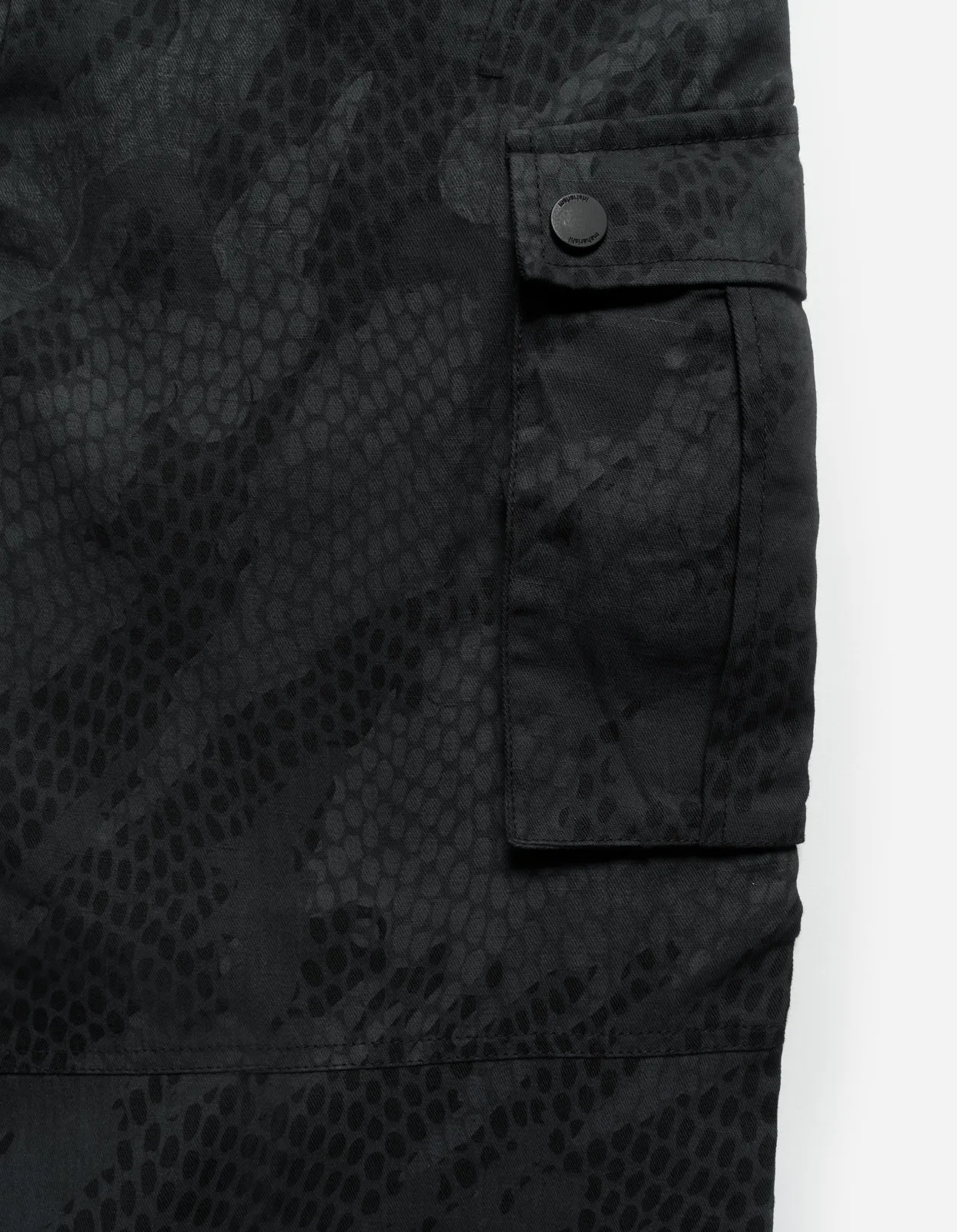 5066 Camo Hemp Cargo Track Pants Subdued Night