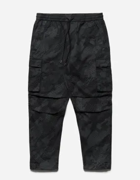 5066 Camo Hemp Cargo Track Pants Subdued Night