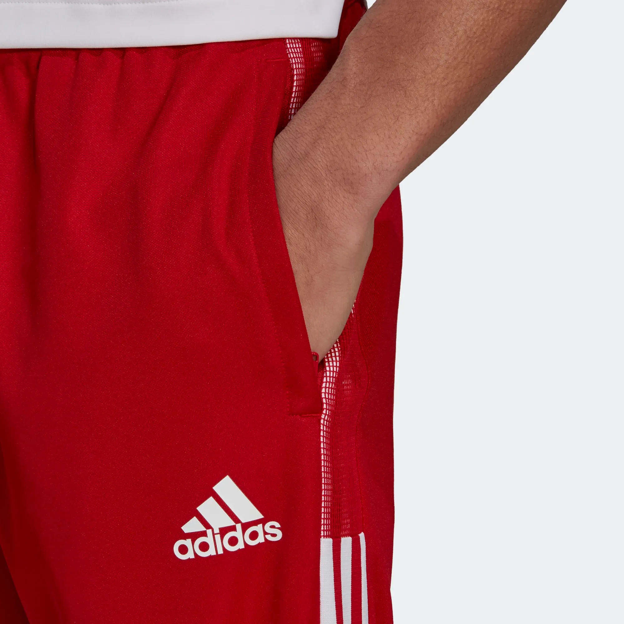 Adidas Men's Tiro Track Pants - Team Power Red / White