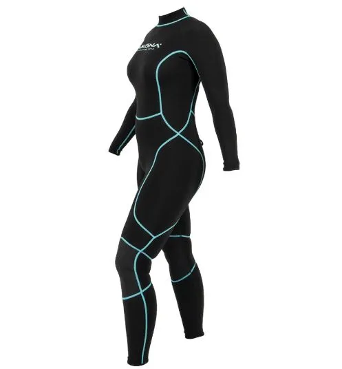 Akona 1mm Women's Full Jumpsuit For Scuba Diving and Snorkeling