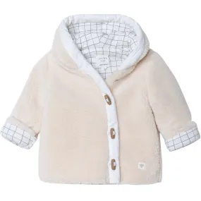 Baby Girls & Boys Faux Fur Hooded Jacket