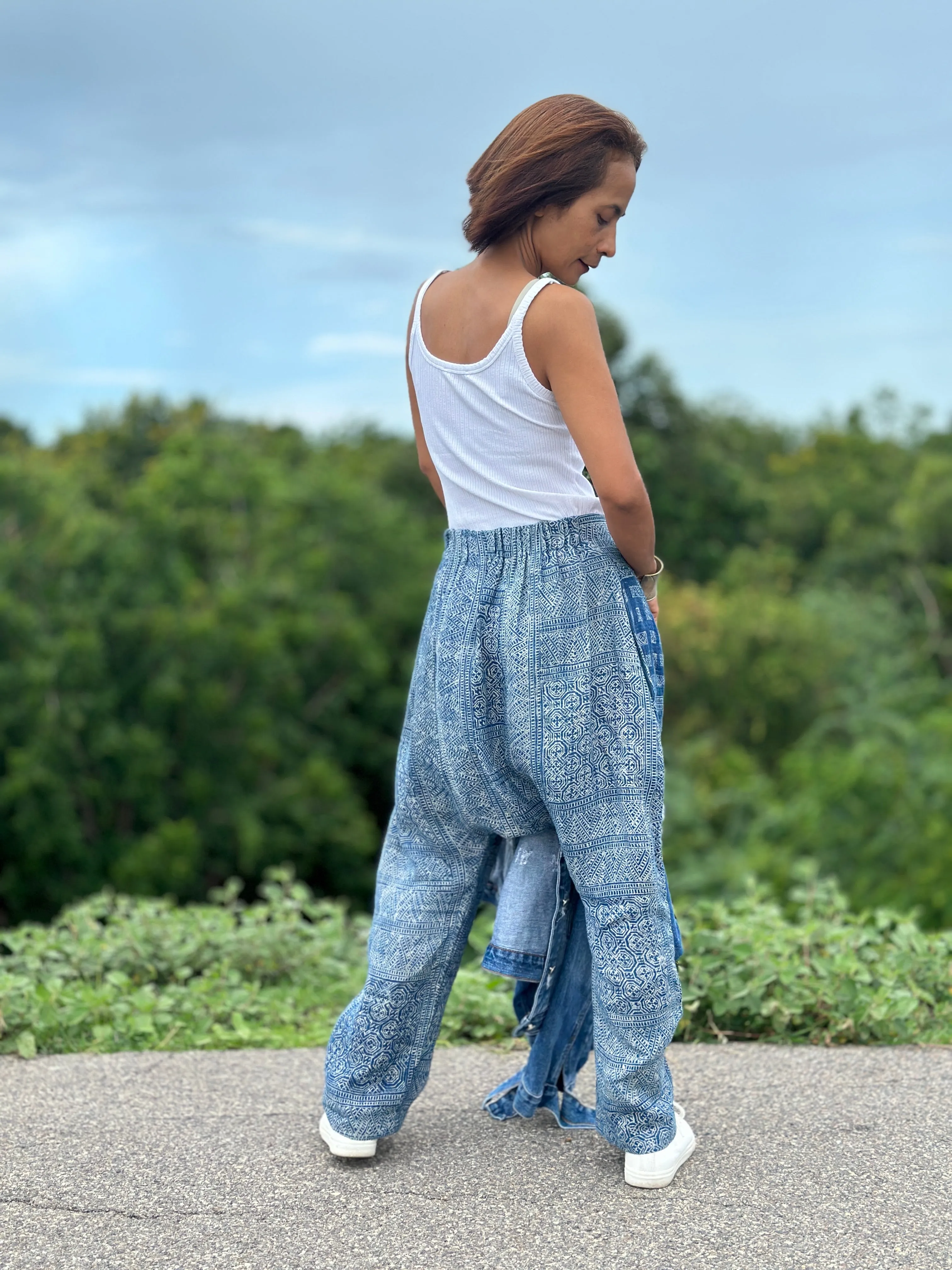 Batik harem pants