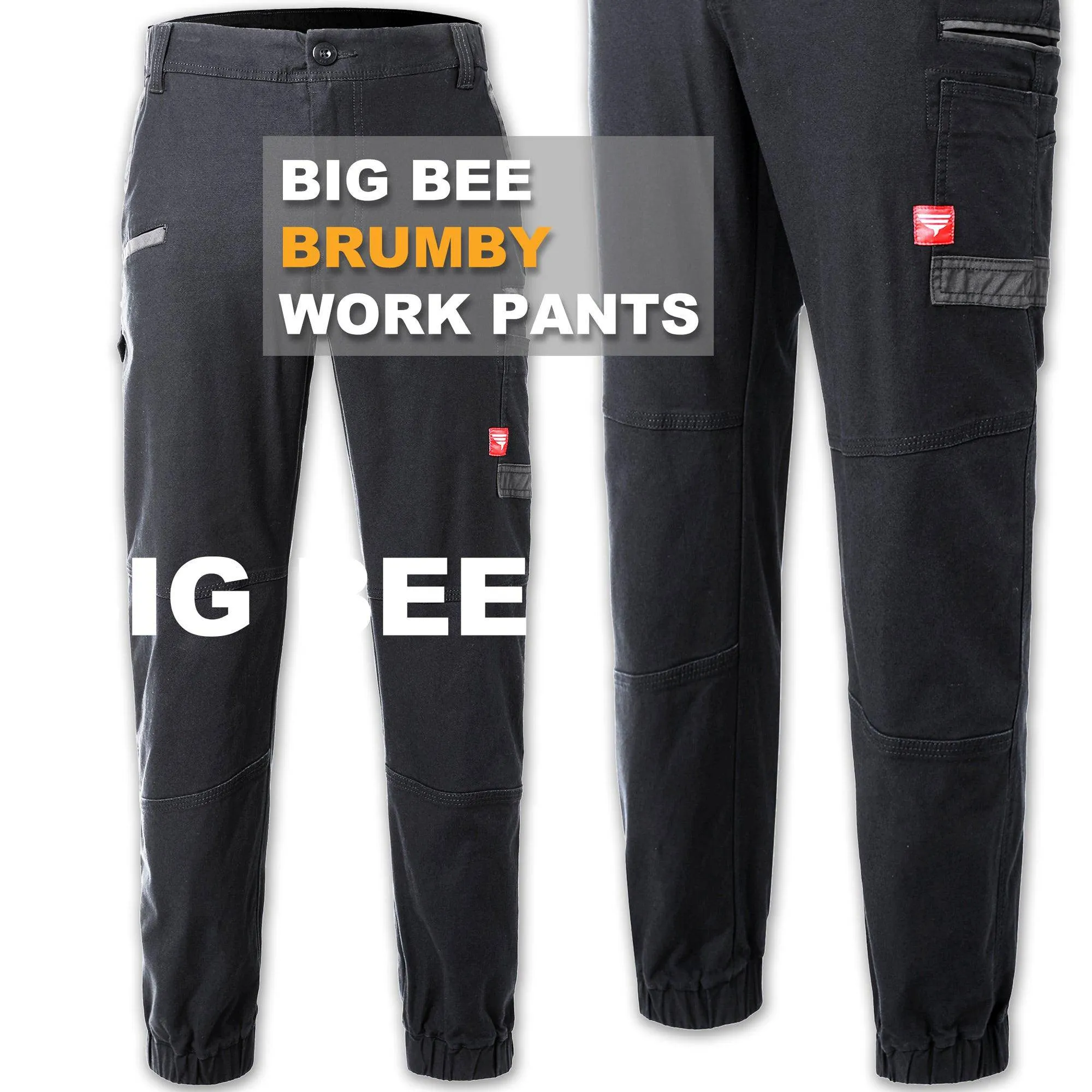 Big Bee BRUMBY Work Pants Ankle Cuffed