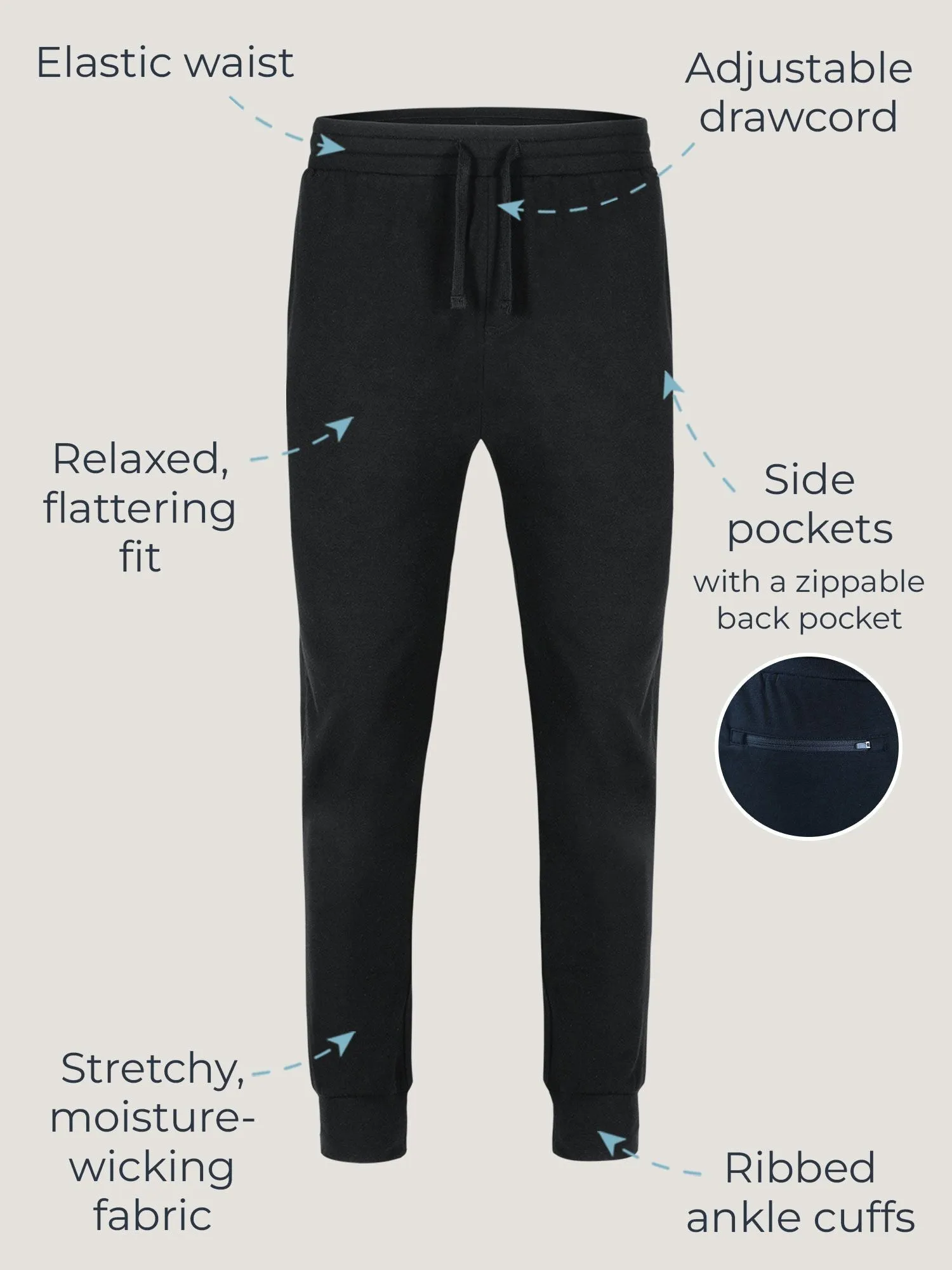 Black Day Off Jogger 2-Pack