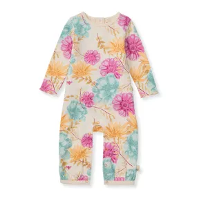 Burt's Bees Organic Baby Mountain Floral Jumpsuit