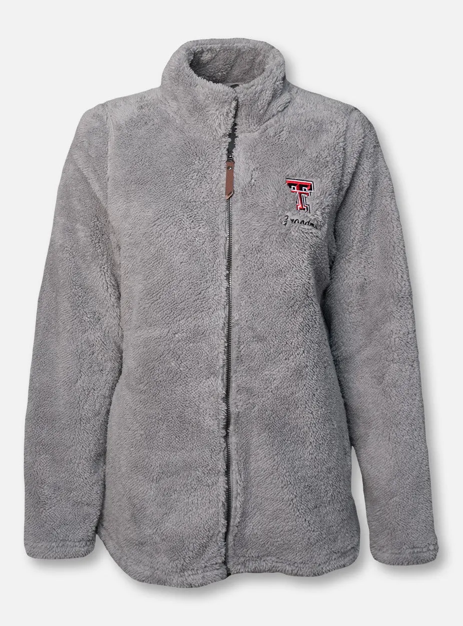 Charles River Texas Tech Double T Grandma "Newport" Fleece Full Zip Jacket