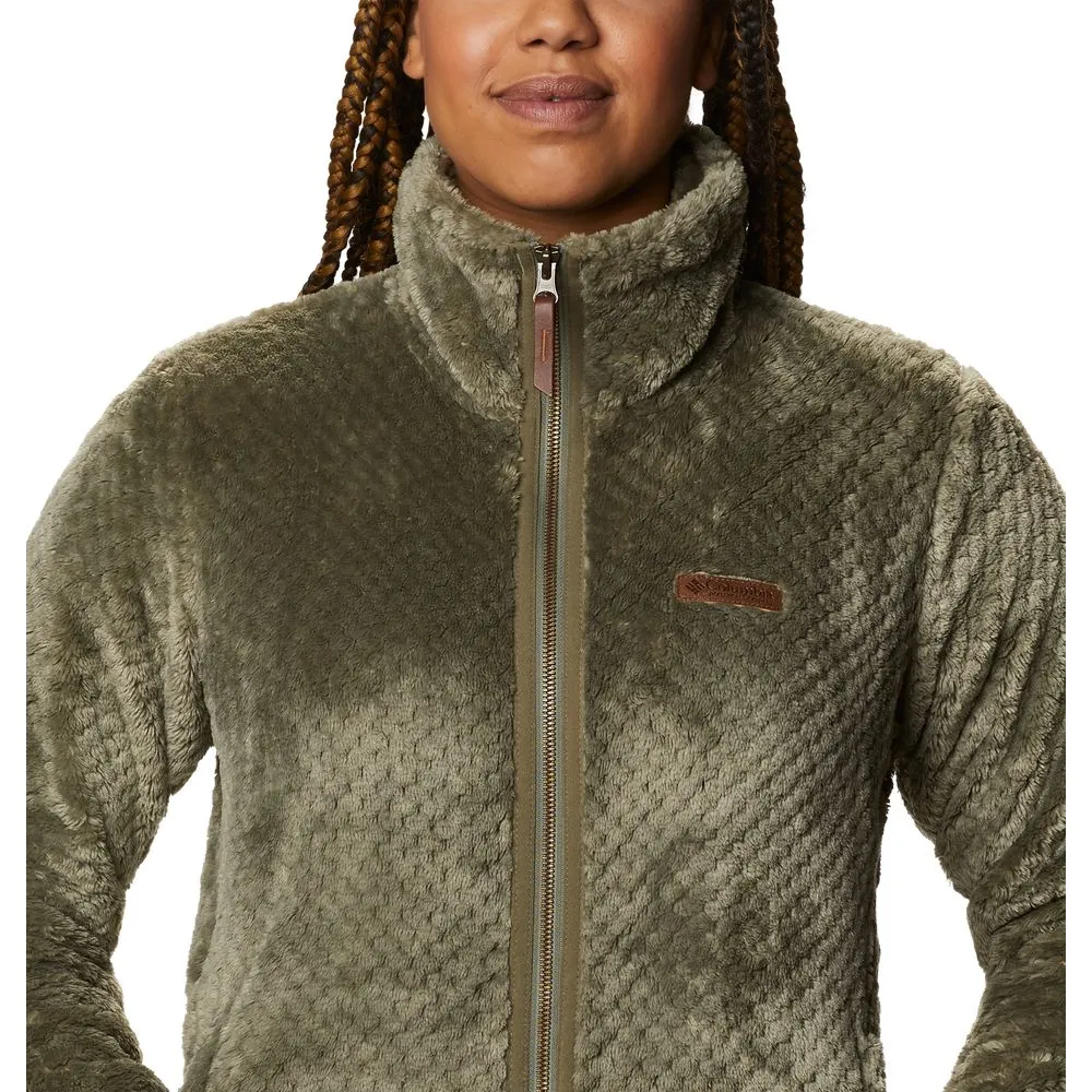 Columbia Fire Side II Sherpa Full-Zip Jacket for Ladies - Stone Green - L