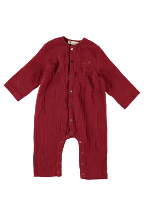 Cosi Baby Jumpsuit - Deep Red