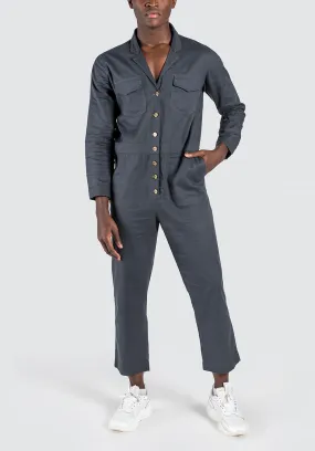 Enkosi Jumpsuit | Steel Blue