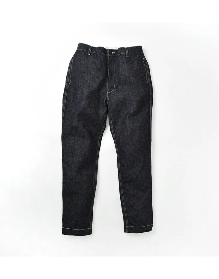 FOB FACTORY / F0496 Hemp denim work trousers