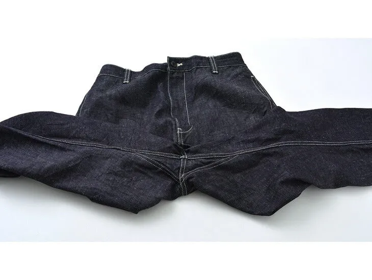 FOB FACTORY / F0496 Hemp denim work trousers