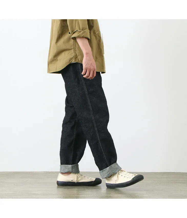 FOB FACTORY / F0496 Hemp denim work trousers