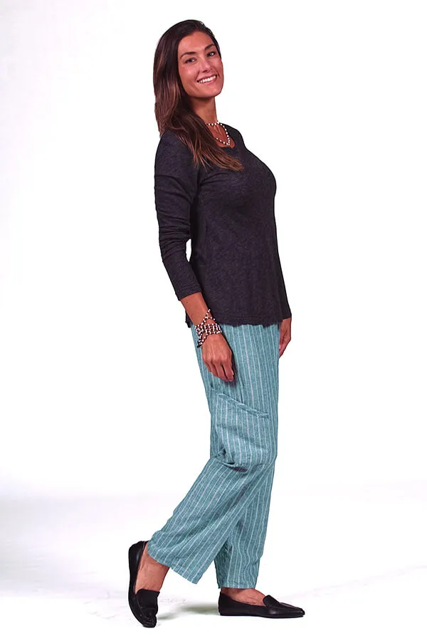 hemp and organic cotton pocket pant