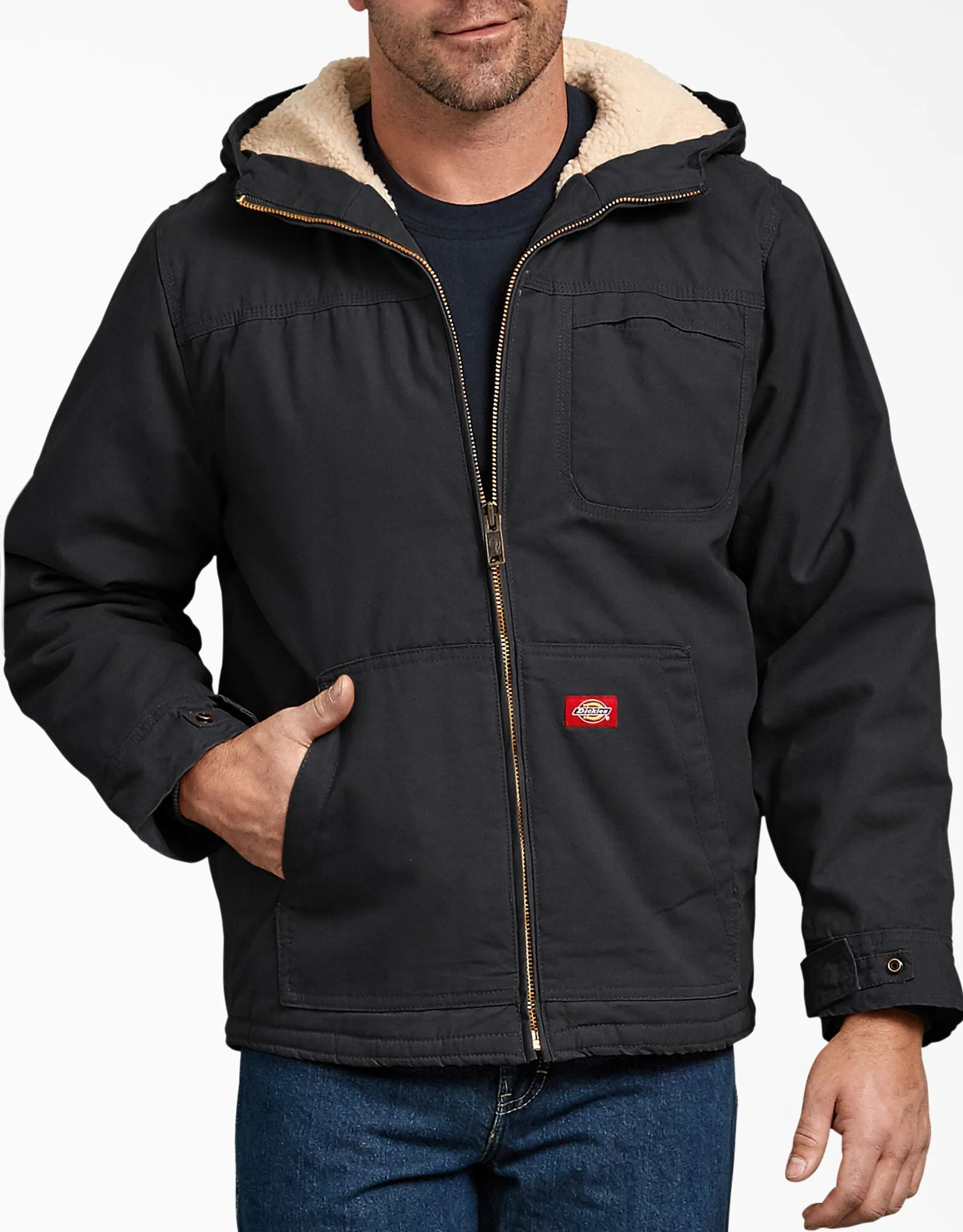 Jacket - Dickies Duck Lined Hooded Jacket TJ350