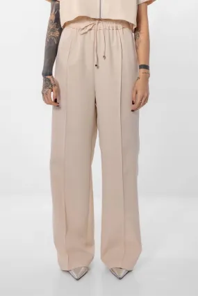 Lefon Beige Simple Pants