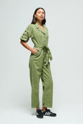 Lena Jumpsuit - Avocado