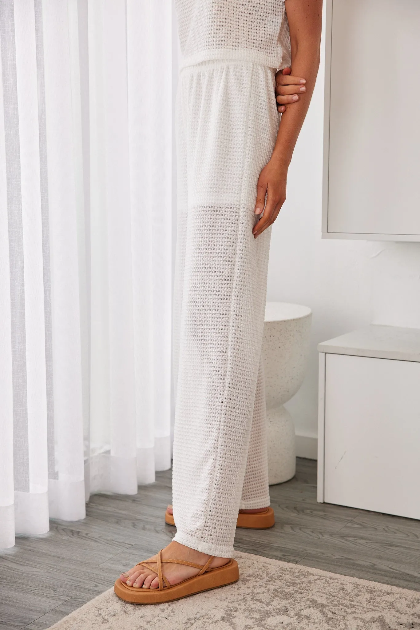 Leondra Pants - White