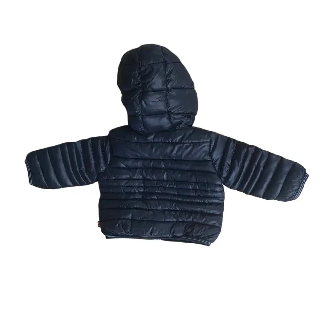 Levi's Kids Piumino con cappuccio da bambino foderato in sherpa 6EF434 8EF434-C8D blu