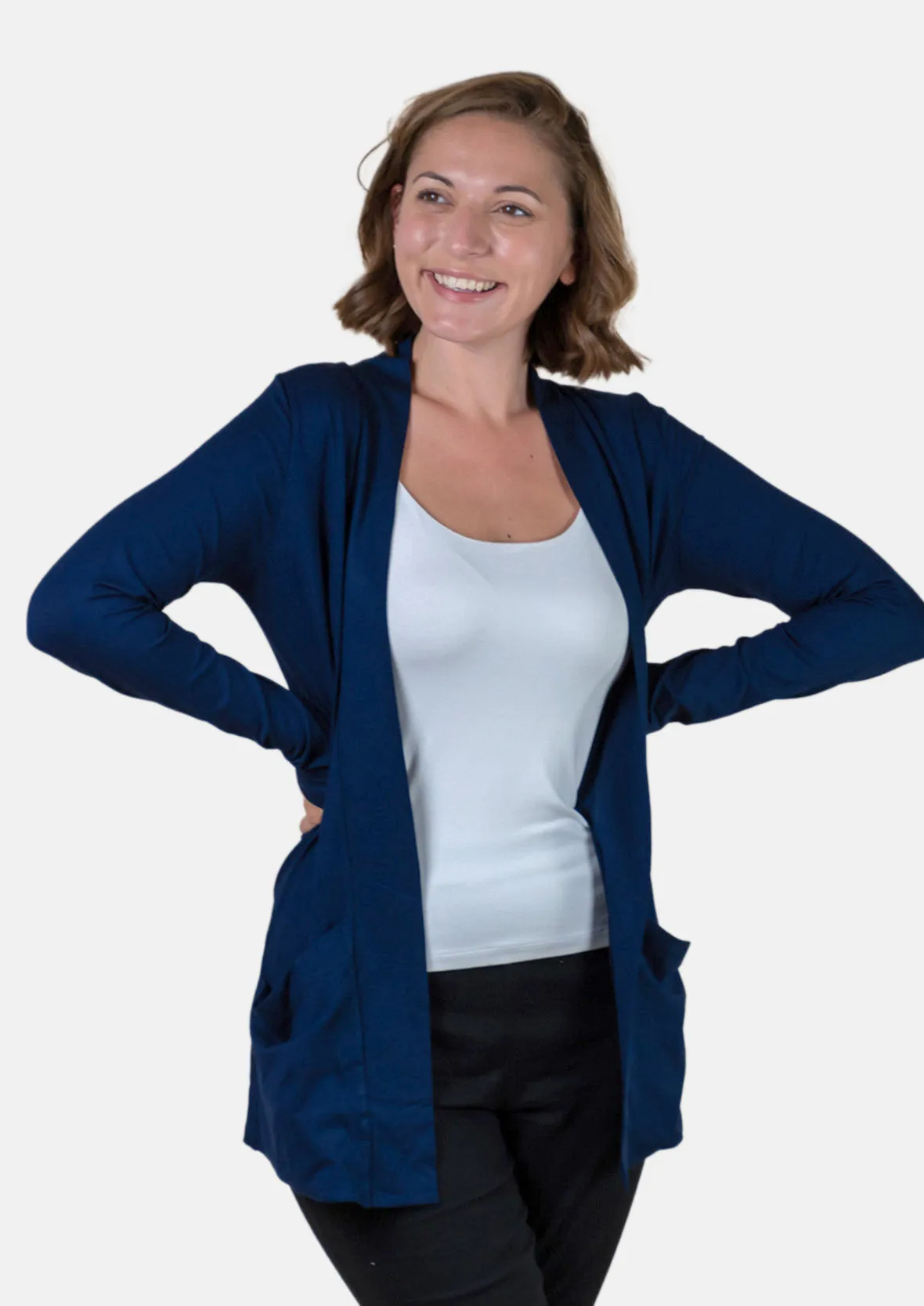 Lightweight Jersey Cardigan