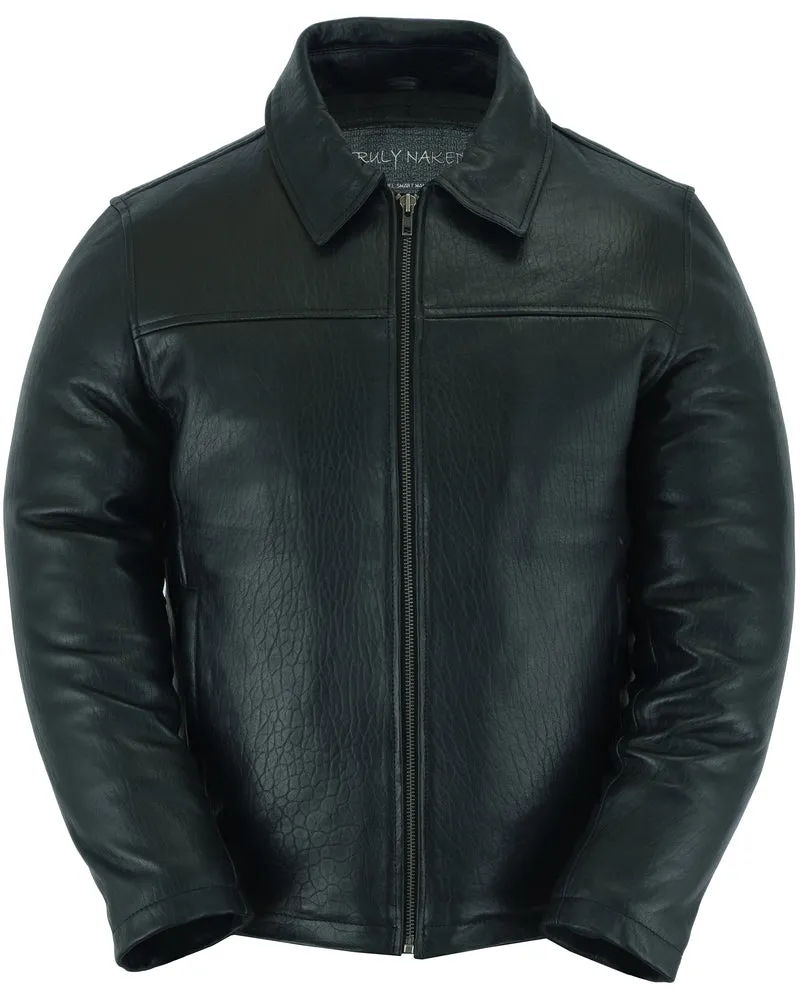 Men's Drum Dyed New Zealand Lambskin Jacket