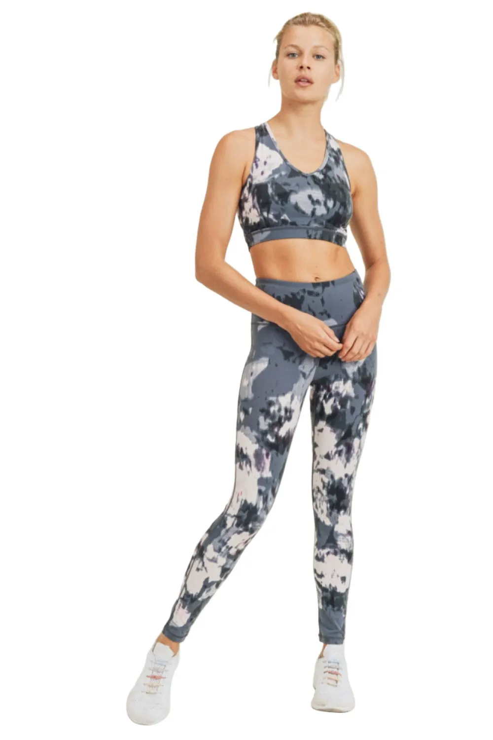 Mono B Aspen Print Highwaist Leggings APH2947 Plus