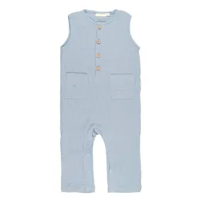 Organic Muslin Jumpsuit Ocean Adventure