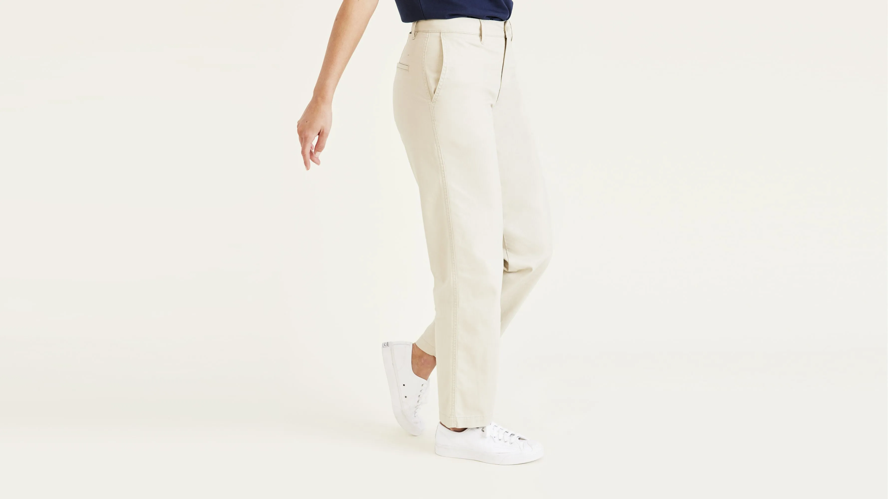 Original Khakis, High Waisted, Straight Fit