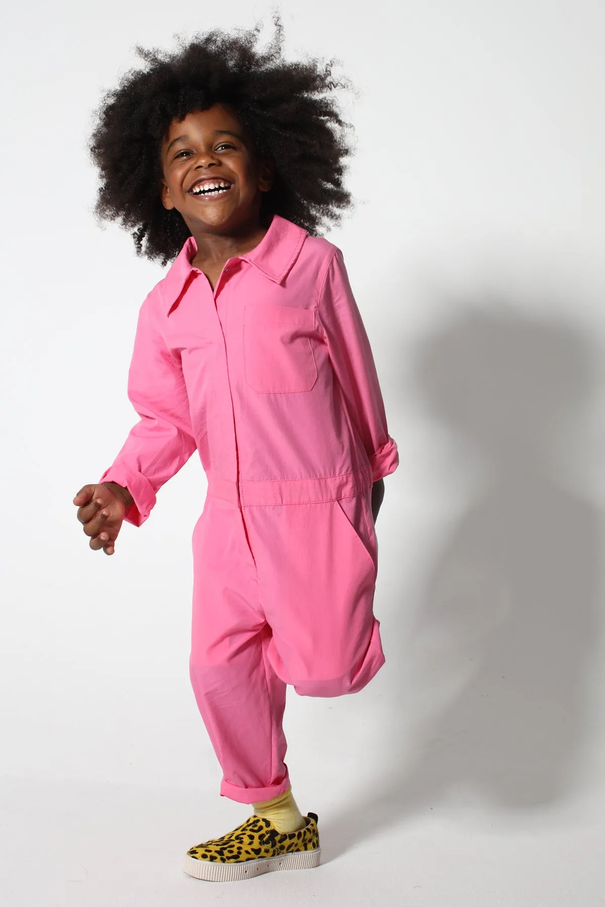 PINK WORKWEAR JUMPSUIT