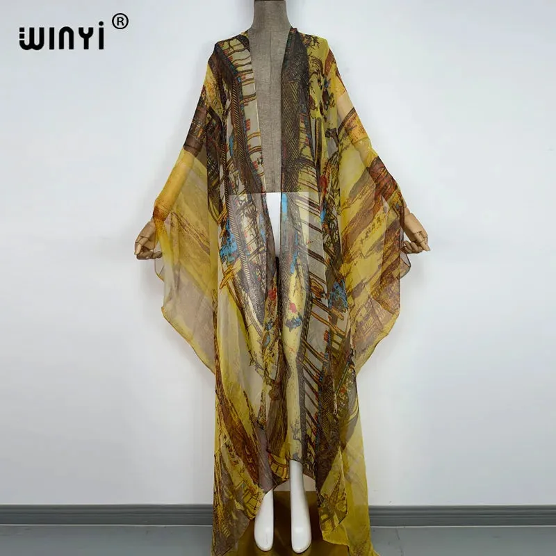 Pre Order: Chic Cover Ups Kimono Cardigan -WINI