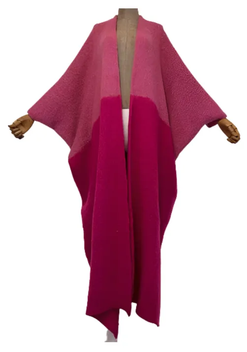 Pre Order:  Elegant Oversized Maxi Cardigan - WINI