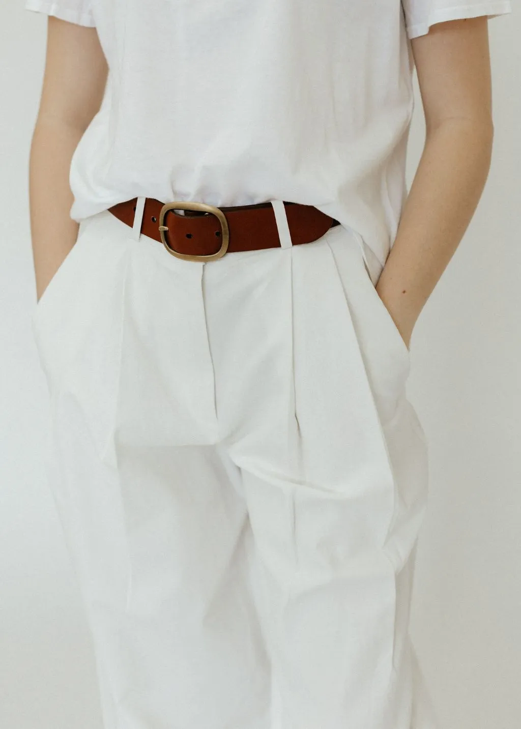 Proenza Schouler Helena Pant in Off White