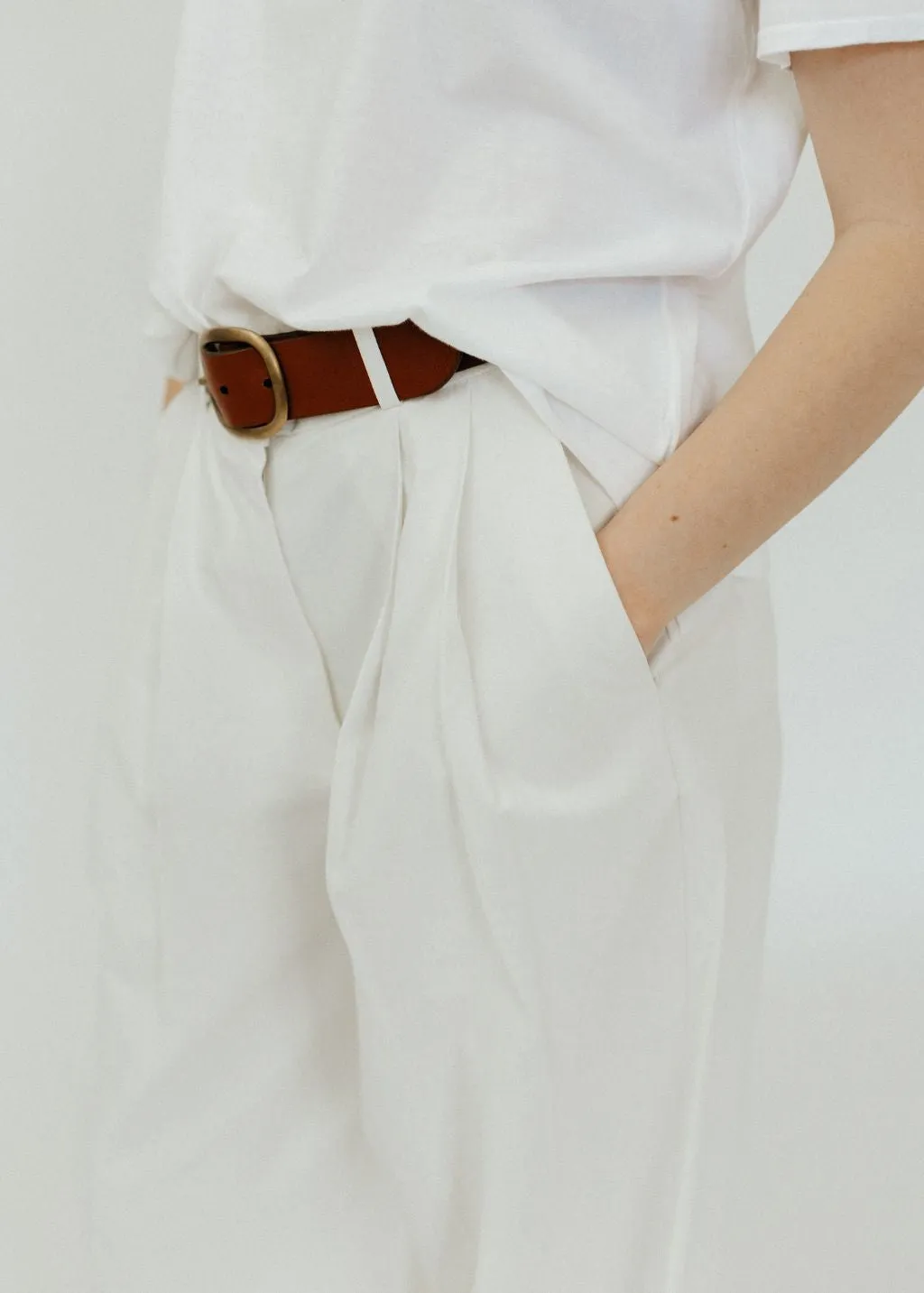 Proenza Schouler Helena Pant in Off White