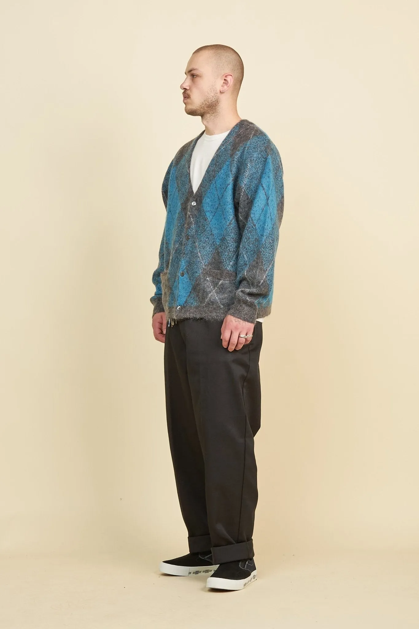 Radiall Inna De Yard  Mohair Cardigan - Blue