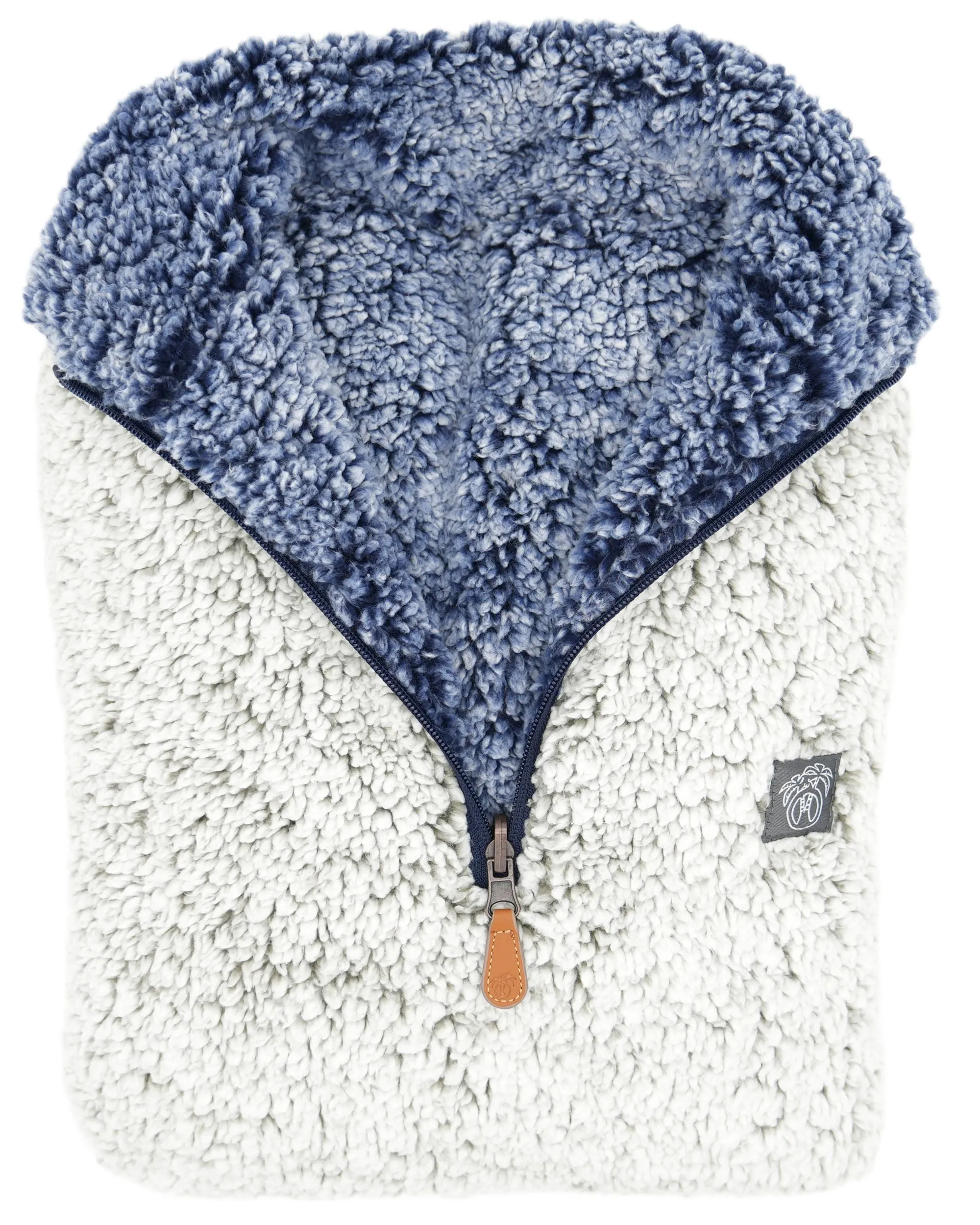 Reversible Double Sherpa 1/4 Zip