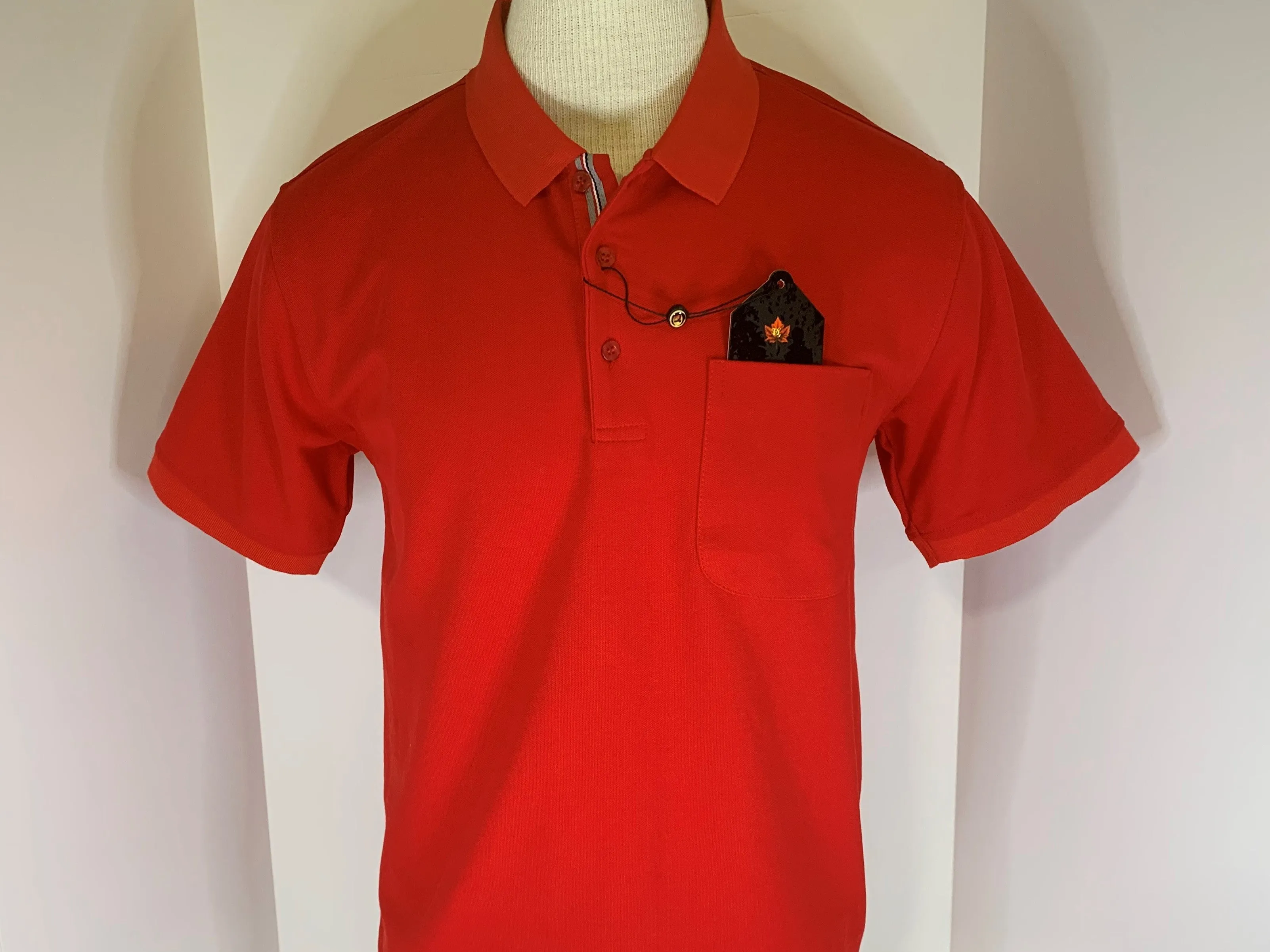 SAN LODO MILANO MEN'S POLO 80%COTT/20%POLY