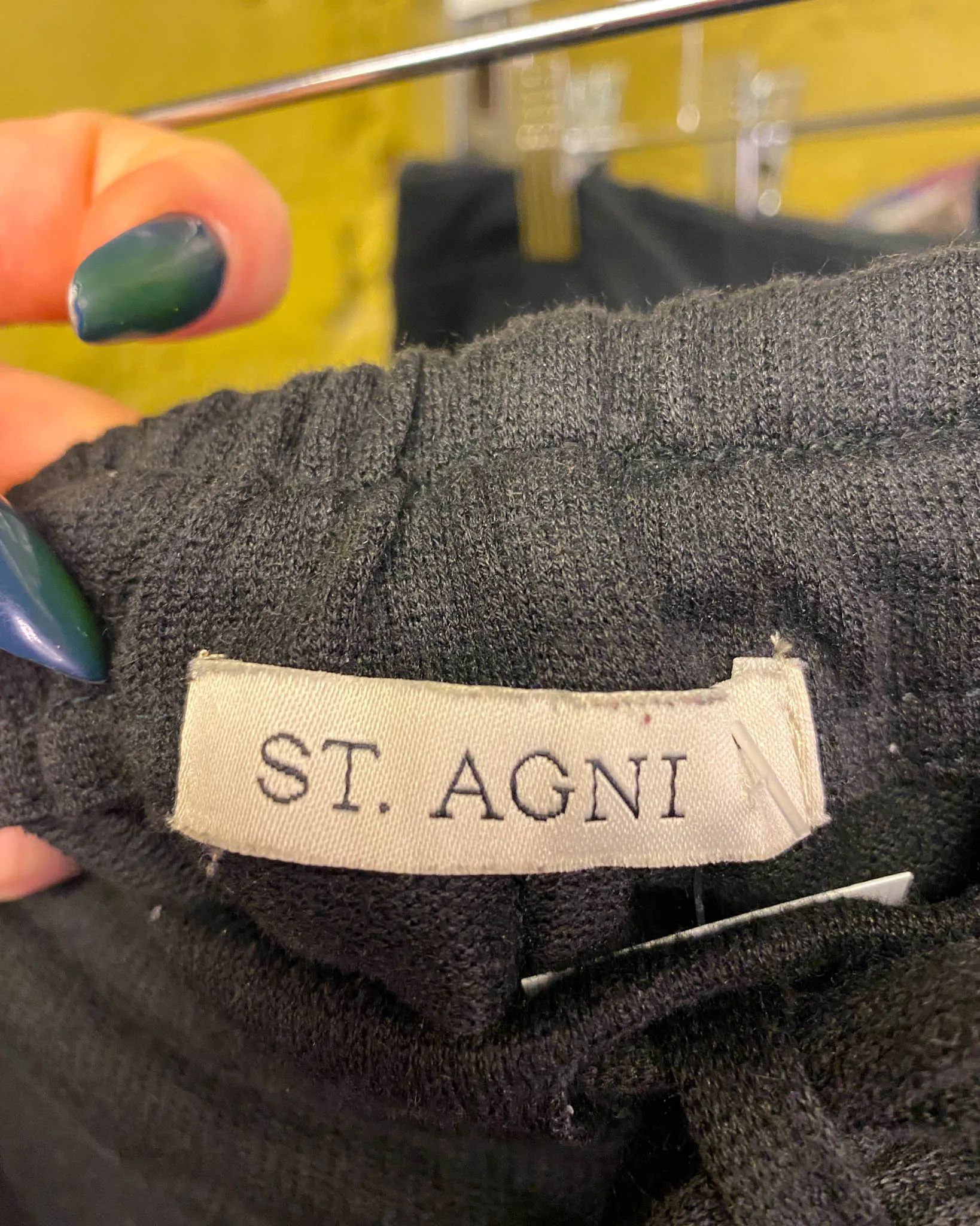 Size L - St Agni Knit Hemp Pants