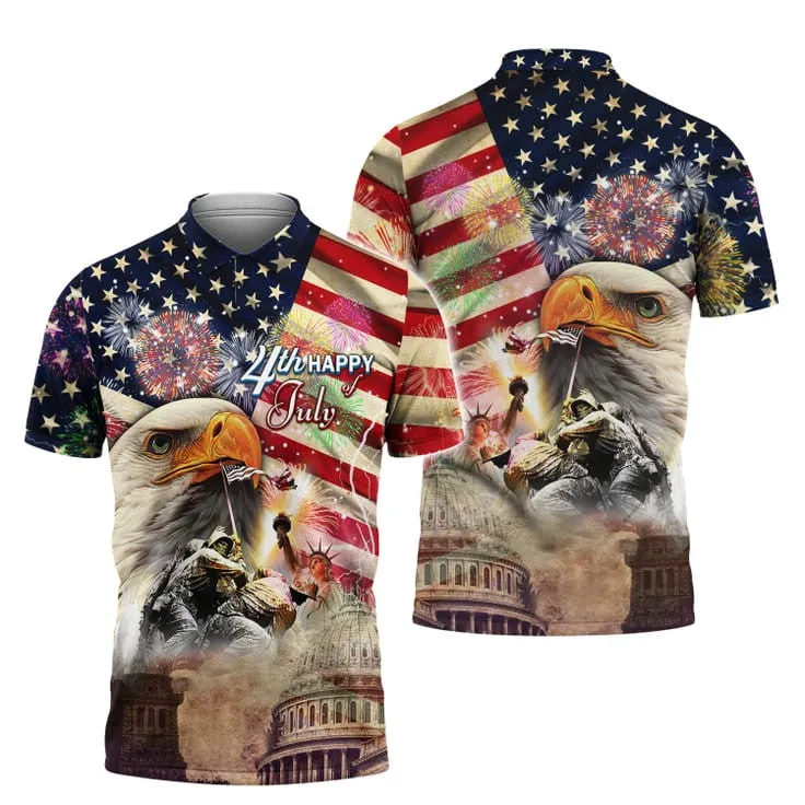 The 4Th Of July Veteran 3D Hawaii Shirt, Patriotic Veteran Clothing