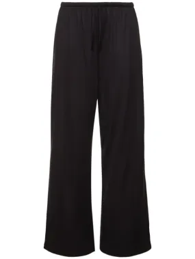 The Row   Lanuit cotton jersey wide pants 