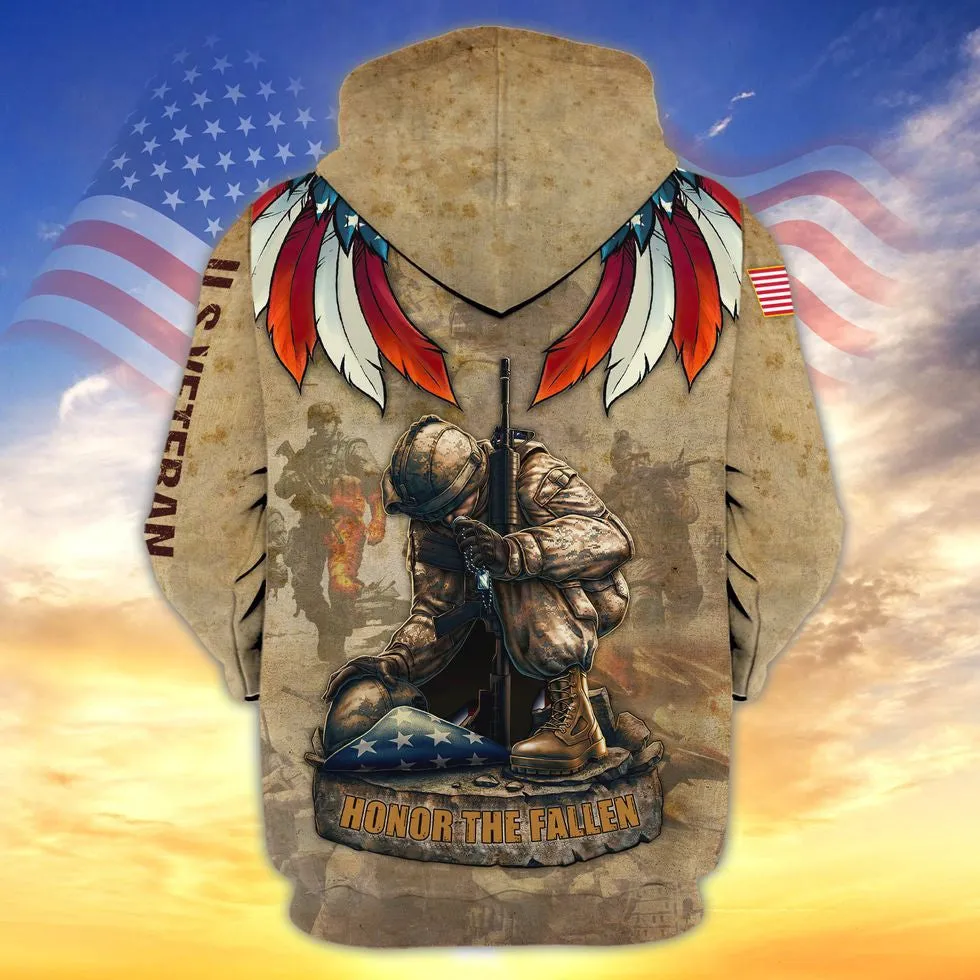 U.S Veteran All Gave Some Some Gave All 3D Print Hawaiian Shirt, Veteran Apparel