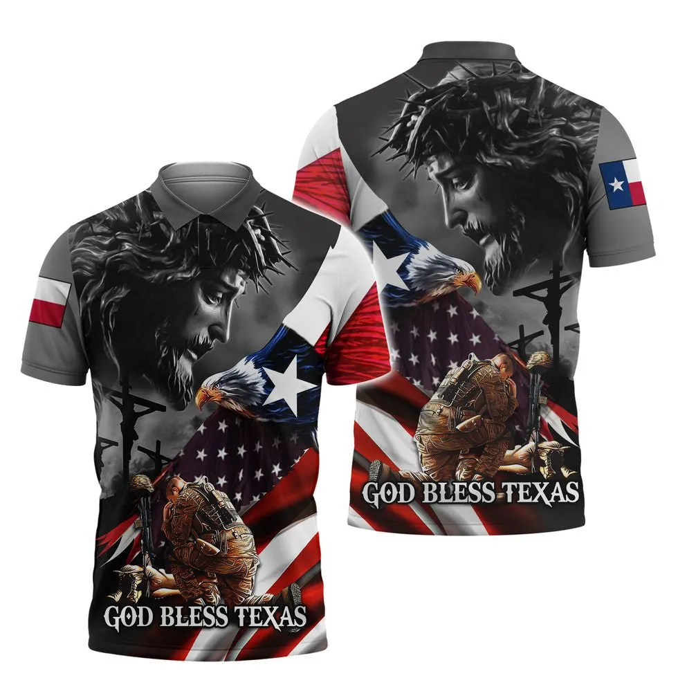 Veteran Texas Shirt, God Bless Texas Hoodie, Veteran Texas Polo Shirt Men Women