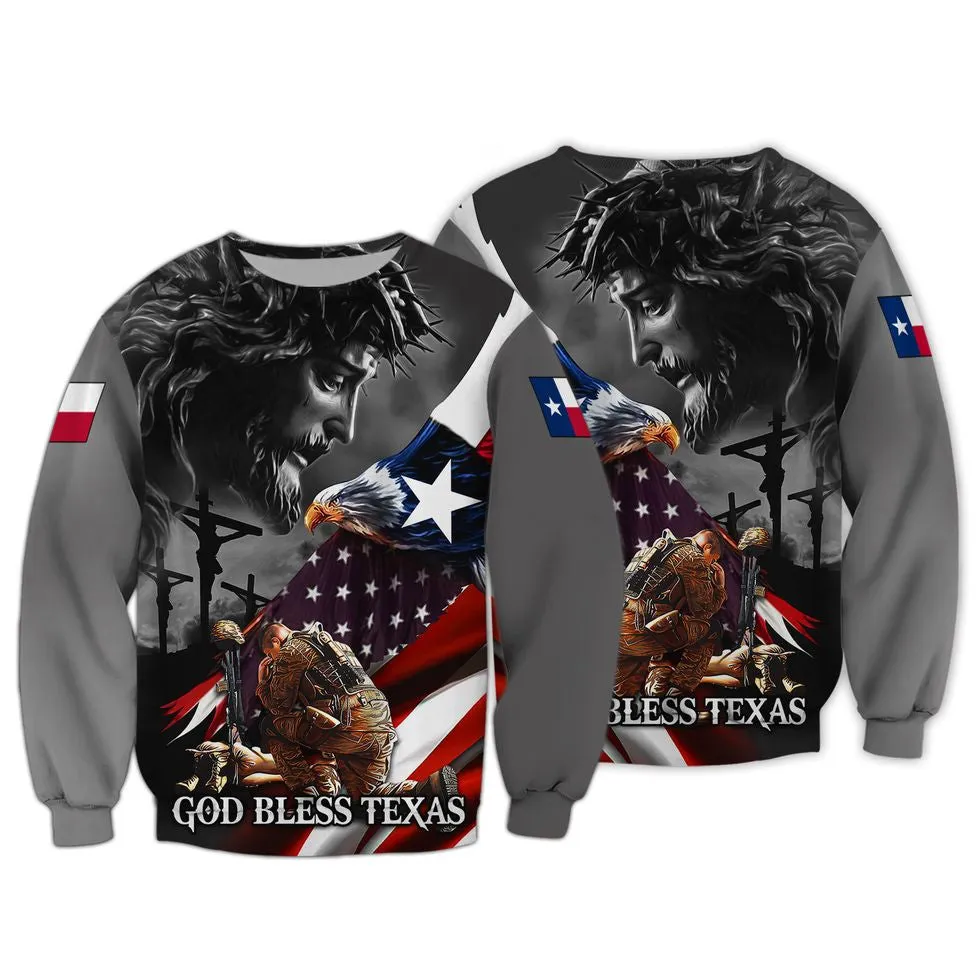 Veteran Texas Shirt, God Bless Texas Hoodie, Veteran Texas Polo Shirt Men Women