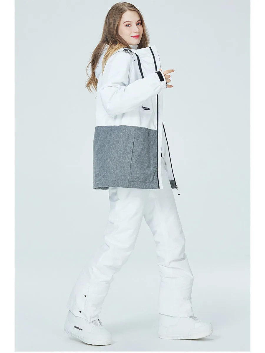 Waterproof Women Ski Jacket & Bib Pants