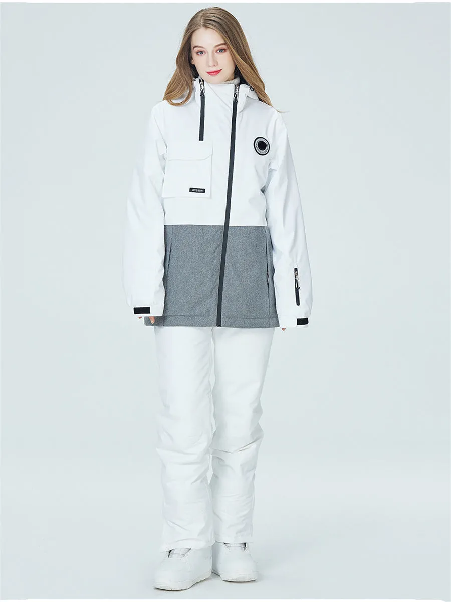 Waterproof Women Ski Jacket & Bib Pants