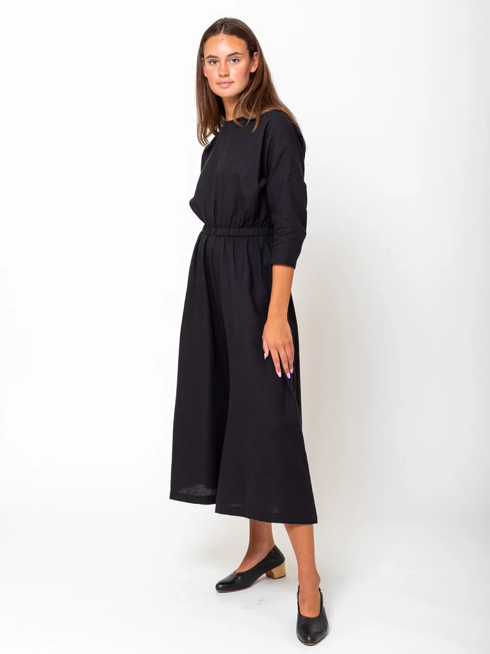 Wide Culotte Jumpsuit