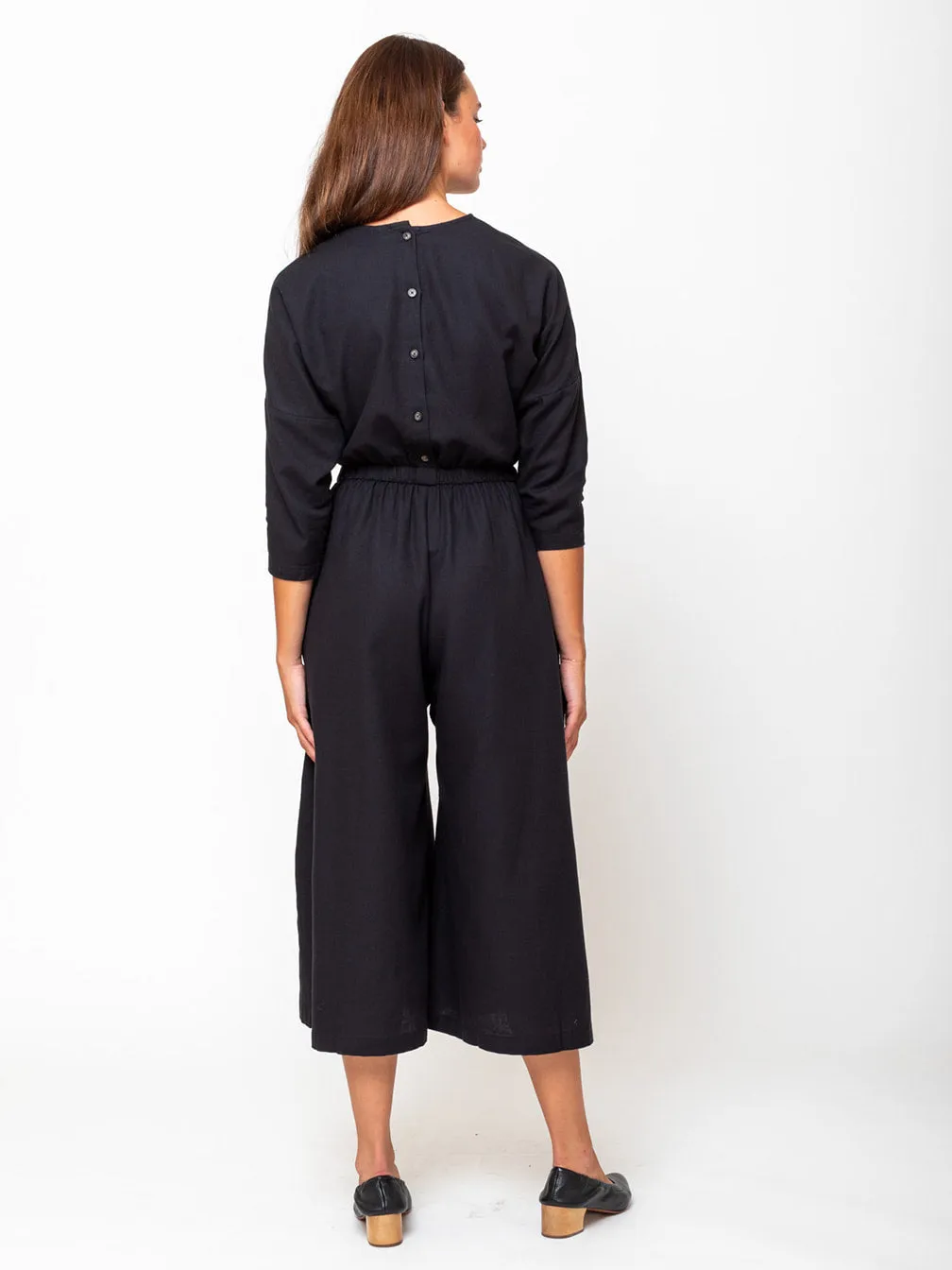 Wide Culotte Jumpsuit