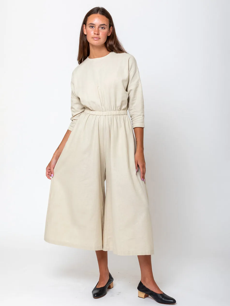 Wide Culotte Jumpsuit