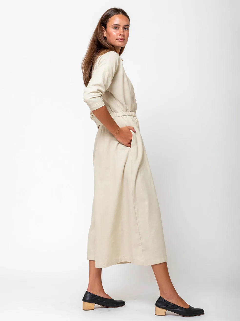 Wide Culotte Jumpsuit