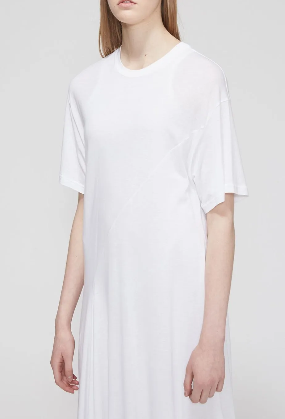 YHJI YAMAMTO Asymmetrical Hem Dress / Plus Size